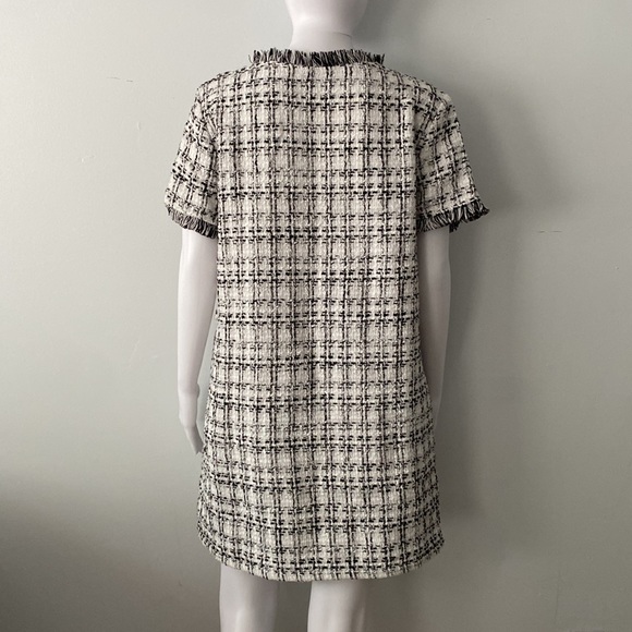 SOLD!!! Shein Black and White Mini Dress - Picture 4 of 5